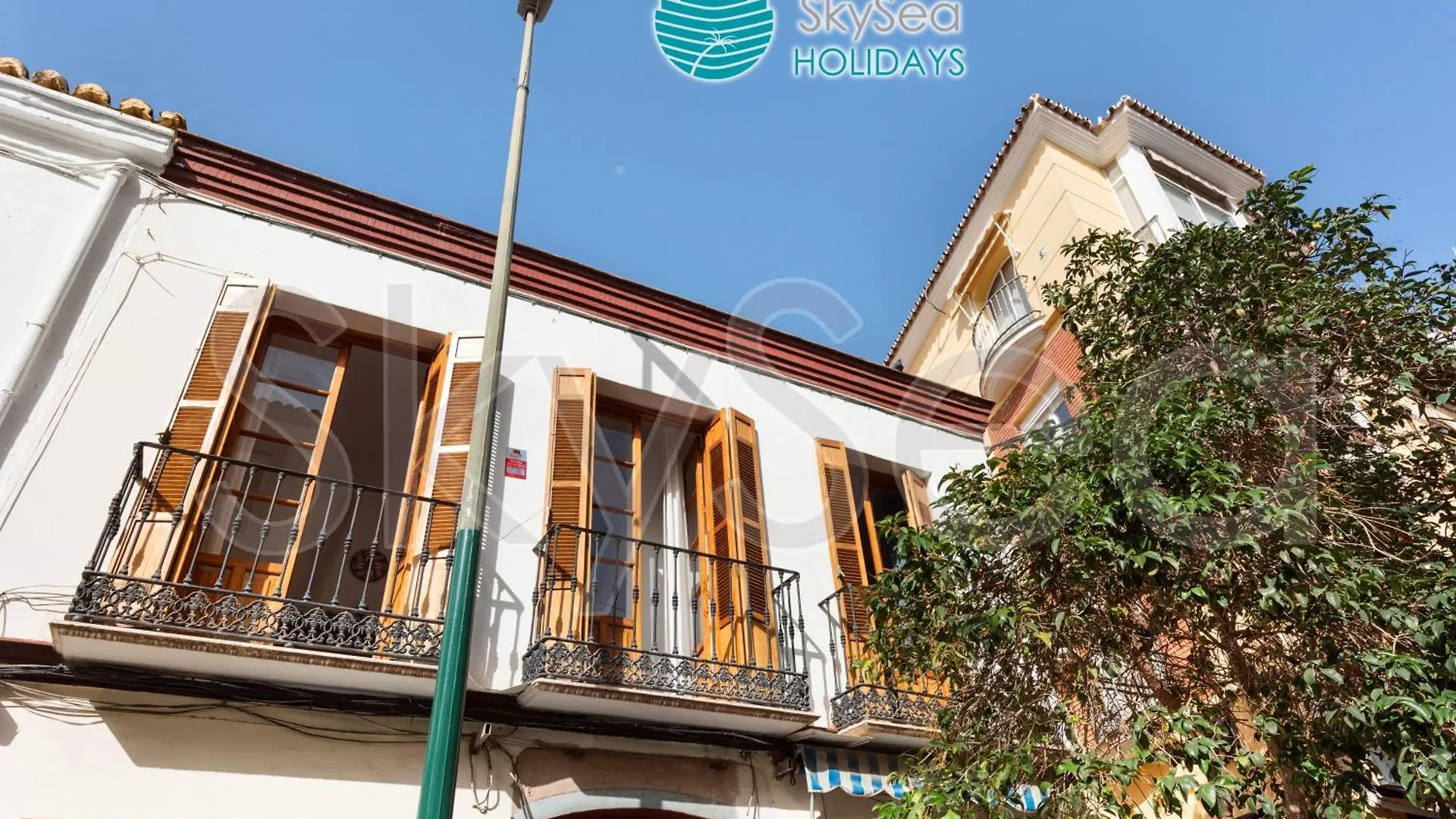 Typical Malaga House With Patio In City Center Villa Spain